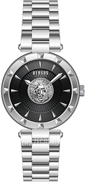 Versus by Versace Sertie N Czarny/Stal Ø36 mm VSPQ12621