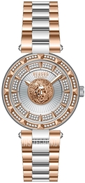 Versus by Versace Serie N Crystal Srebrny/Stal Ø36 mm VSPQ14221