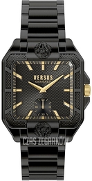 Versus by Versace Czarny/Stal Ø40 mm VSPVU0720