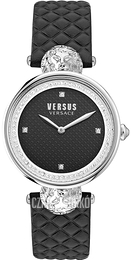 Versus by Versace South Bay Czarny/Skóra Ø34 mm VSPZU0121
