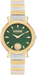 Versus by Versace Zielony/Stal Ø38 mm VSPZX0421