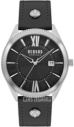 Versus by Versace Highland Park Czarny/Skóra Ø44 mm VSPZY0121