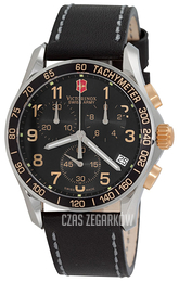 Victorinox Chrono Classic Czarny/Skóra Ø41 mm 241181