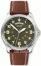 Victorinox Infantry Zielony/Skóra Ø44 mm 241290