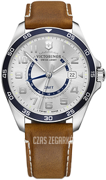 Victorinox Fieldforce Srebrny/Skóra Ø42 mm 241931