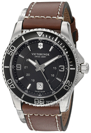 Victorinox Maverick Czarny/Skóra Ø43 mm 249107