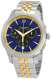 Victorinox Alliance Niebieski/Stal w odcieniu złota Ø44 mm 249118