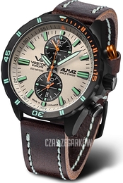 Vostok Europe Almaz Beżowy/Skóra Ø47 mm 6S11-320C677Le