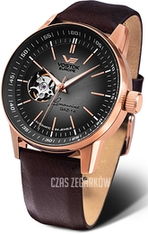 Vostok Europe Limousine Czarny/Skóra Ø43 mm NH38-560B682Le