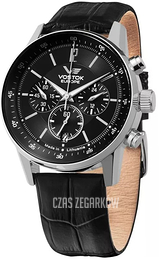 Vostok Europe Limousine Czarny/Skóra Ø43 mm VK63-560A690Le