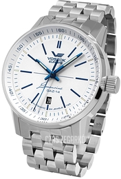 Vostok Europe Limousine Biały/Stal Ø45 mm NH35A-565A594Br