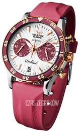 Vostok Europe Undine Biały/Guma Ø39 mm VK64-515E567Sil