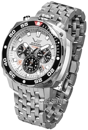 Vostok Europe Systema Periodicum Biały/Stal Ø45.5 mm VK67-650A722Br