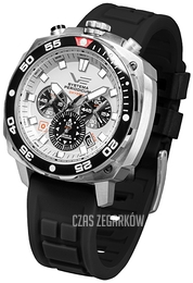 Vostok Europe Systema Periodicum Biały/Guma Ø45.5 mm VK67-650A722Sil