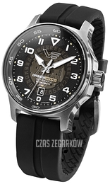 Vostok Europe Expedition South Pole Czarny/Guma Ø43 mm YN55-592A758Sil