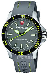 Wenger Seaforce Szary/Guma Ø43 mm 01.0641.110