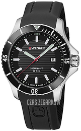 Wenger Seaforce Czarny/Guma Ø43 mm 01.0641.117