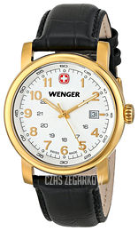 Wenger Urban Classic Biały/Skóra Ø41 mm 01.1041.110