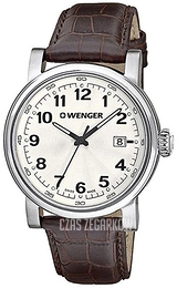 Wenger Urban Classic Srebrny/Skóra Ø41 mm 01.1041.114