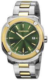 Wenger Zielony/Stal w odcieniu złota Ø43 mm 01.1141.117
