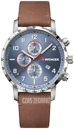 Wenger Niebieski/Skóra Ø44 mm 01.1543.114