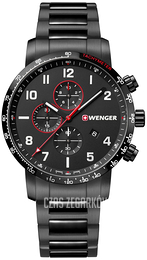Wenger Czarny/Stal Ø44 mm 01.1543.115