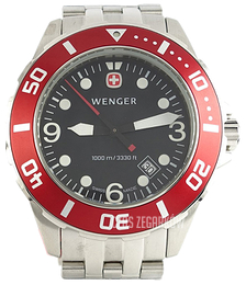 Wenger AquaGraph Czarny/Stal Ø43 mm 1000