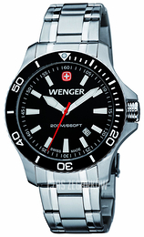 Wenger Seaforce Czarny/Stal Ø43 mm 10641105