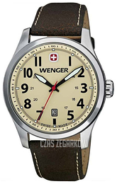 Wenger Terragraph Beżowy/Skóra Ø43 mm 541.106
