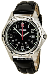Wenger Standard Issue Czarny/Skóra Ø39 mm 73115