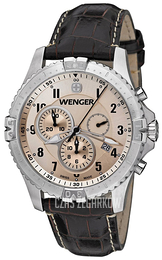 Wenger Squadron Kremowy/Skóra Ø44 mm 77052