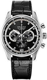 Zenith El Primero Czarny/Skóra Ø42 mm 03.2040.400-21.C496