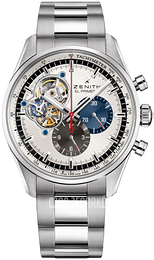 Zenith El Primero Srebrny/Stal Ø42 mm 03.2040.4061-69.M2040