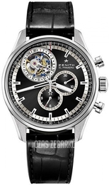 Zenith El Primero Tourbillon Czarny/Skóra Ø44 mm 03.2050.4035-21.C714