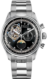 Zenith El Primero Czarny/Stal Ø45 mm 03.2160.4047-21.M2160