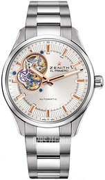 Zenith El Primero Srebrny/Stal Ø40 mm 03.2170.4613-01.M2170