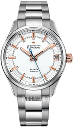 Zenith El Primero Biały/Stal Ø40 mm 03.2171.4650-01.M2170