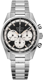 Zenith El Primero Czarny/Stal Ø38 mm 03.3200.3600-21.M3200