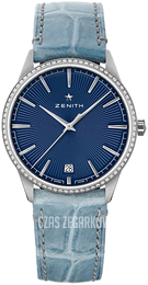 Zenith Elite Classic Niebieski/Guma Ø36 mm 16.3200.670-02.C832