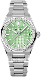 Zenith Defy Skyline Zielony/Stal Ø36 mm 16.9400.670-61.I001
