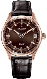 Zenith El Primero Espada Brązowy/Skóra Ø40 mm 18.2170.4650-75.C713