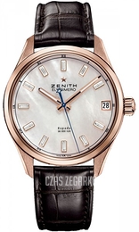 Zenith El Primero Espada Biały/Skóra Ø40 mm 18.2170.4650-81.C713