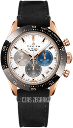 Zenith El Primero Biały/Skóra Ø41 mm 18.3100.3600-69.C920