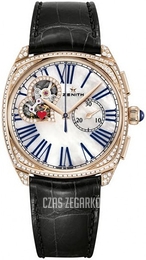 Zenith Heritage Biały/Skóra 37x37 mm 22.1927.4062-80.C714
