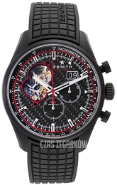 Zenith El Primero Czarny/Guma Ø45 mm 24.2160.4063-28.R515