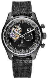 Zenith El Primero Czarny/Guma Ø45 mm 24.2160.4068-21.R573