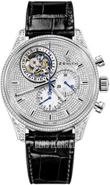 Zenith El Primero Tourbillon Zestaw diamentów/Skóra Ø44 mm 45.2050.4035-09.C714