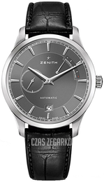 Zenith Captain Szary/Skóra Ø40 mm 65.2121.685-91.C493