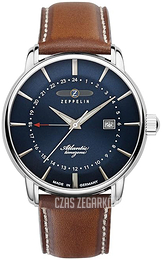 Zeppelin Atlantic Niebieski/Skóra Ø41 mm 84423
