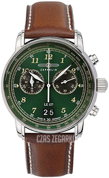 Zeppelin Graf Zielony/Skóra Ø41 mm 86844